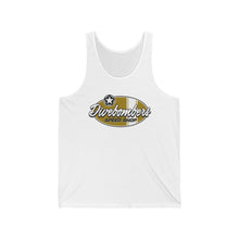 Load image into Gallery viewer, Gold Divebombers Garage speed shop Jersey Tank
