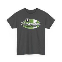 Load image into Gallery viewer, Green speed shop surf logo on front Heavy Cotton Tee
