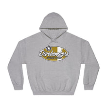 Load image into Gallery viewer, Gold Divebombers speed shop surf logo hoodie
