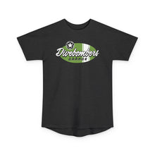 Load image into Gallery viewer, Green Divebomber Garage surf logo tall shirt
