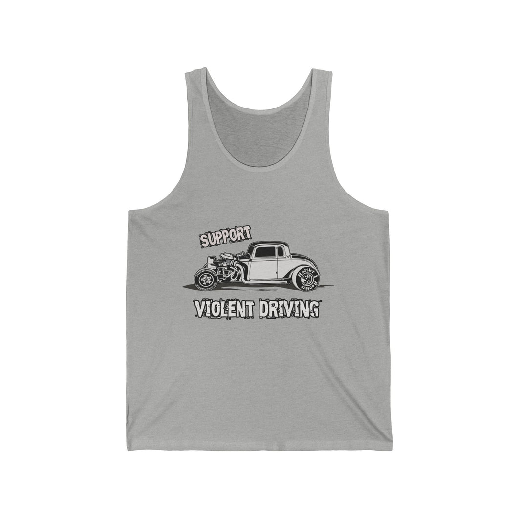 qjet violent driving Jersey Tank
