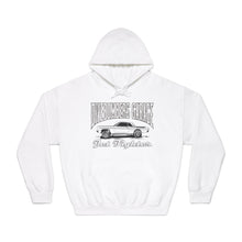 Load image into Gallery viewer, Jet Fighter hoodie large logo on front
