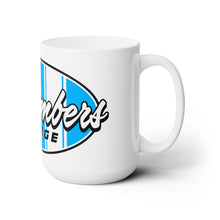 Load image into Gallery viewer, Blue surf logo Ceramic Mug 15oz
